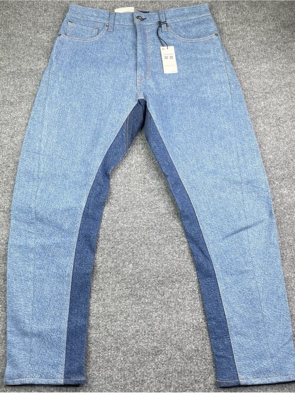 Levi's Two-Tone Blue Slim Straight Jeans